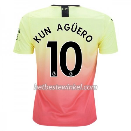 Manchester City Kun Aguero 10 Voetbalshirts Third 2019/20